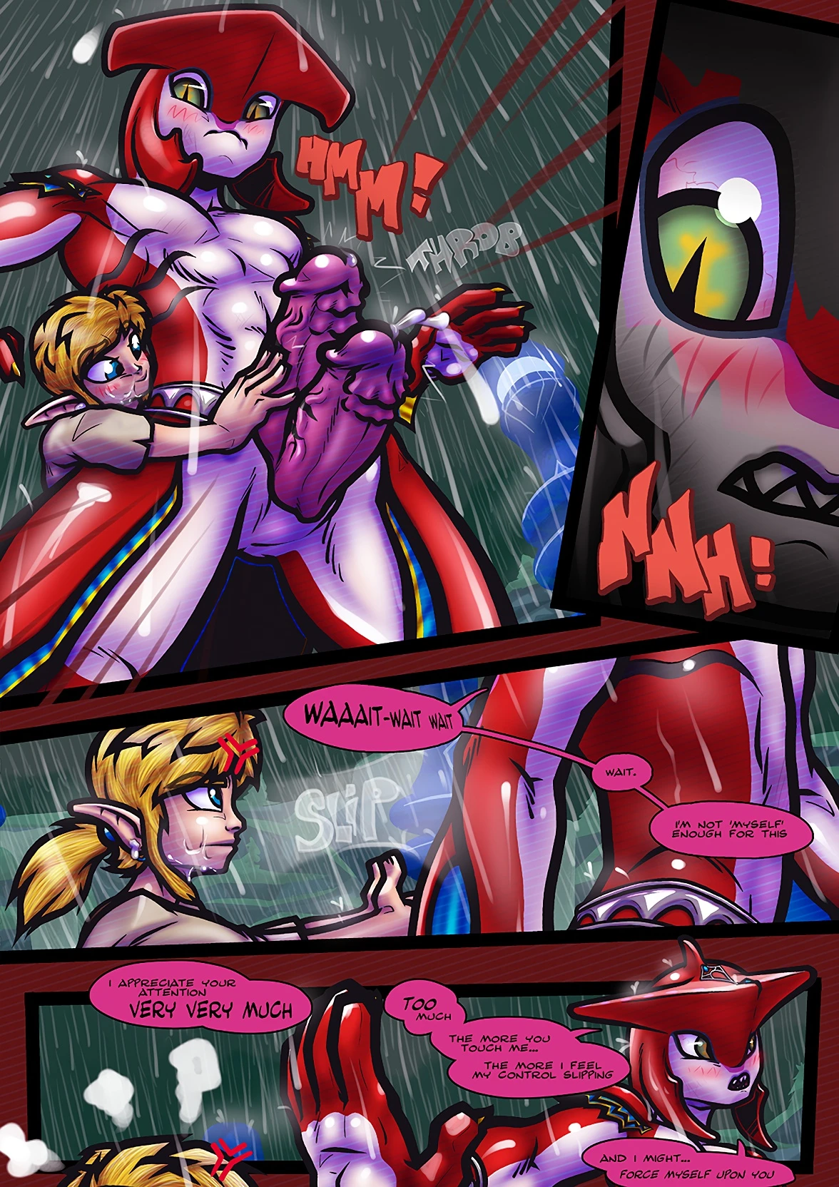 Spicy Meat & Sea Food Fry porn comic picture 18