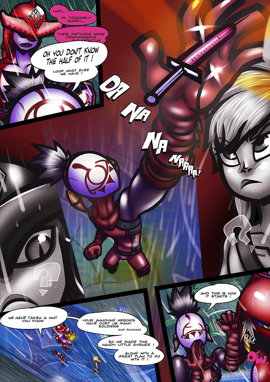 Spicy Meat & Sea Food Fry porn comic picture 2