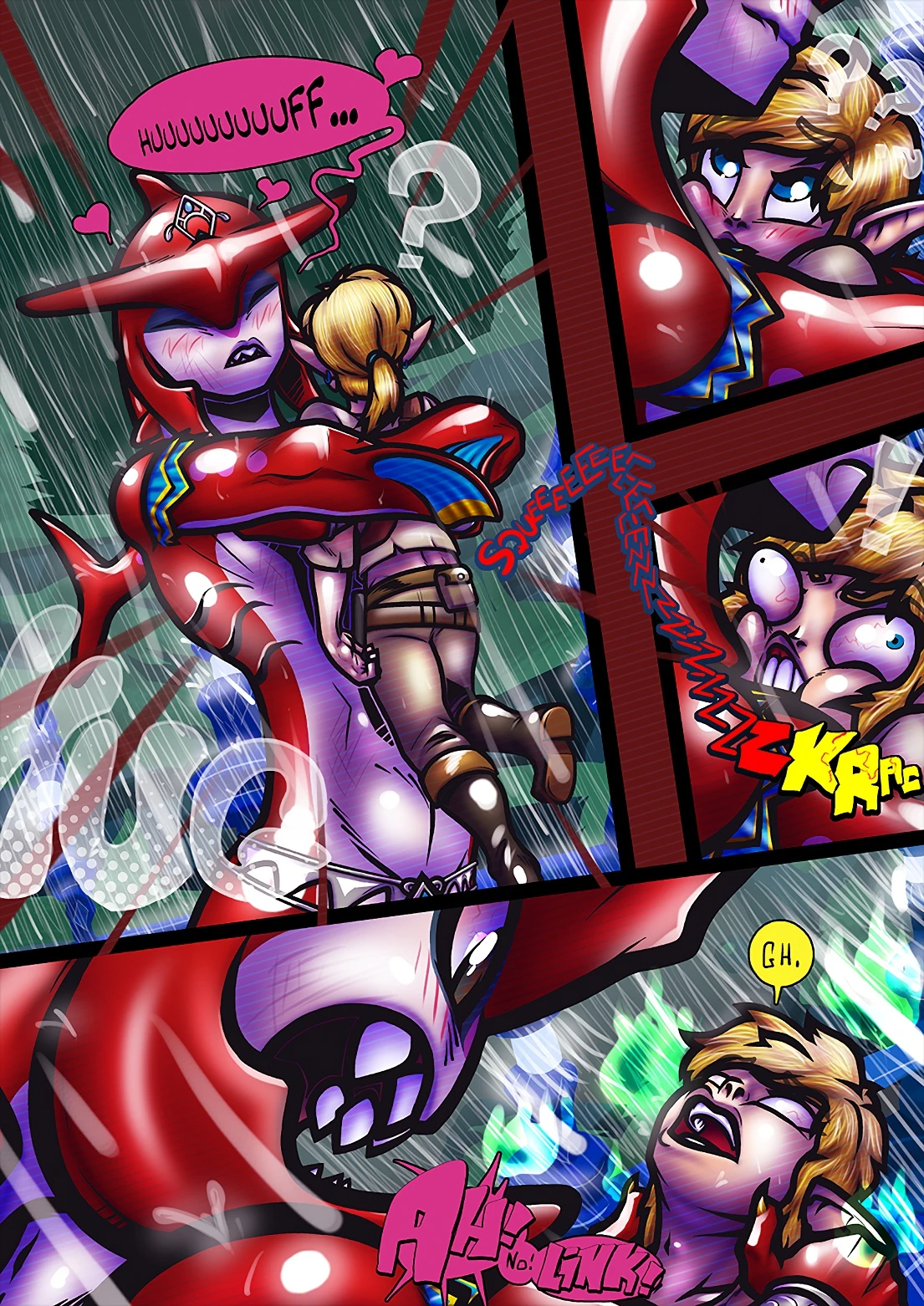 Spicy Meat & Sea Food Fry porn comic picture 6