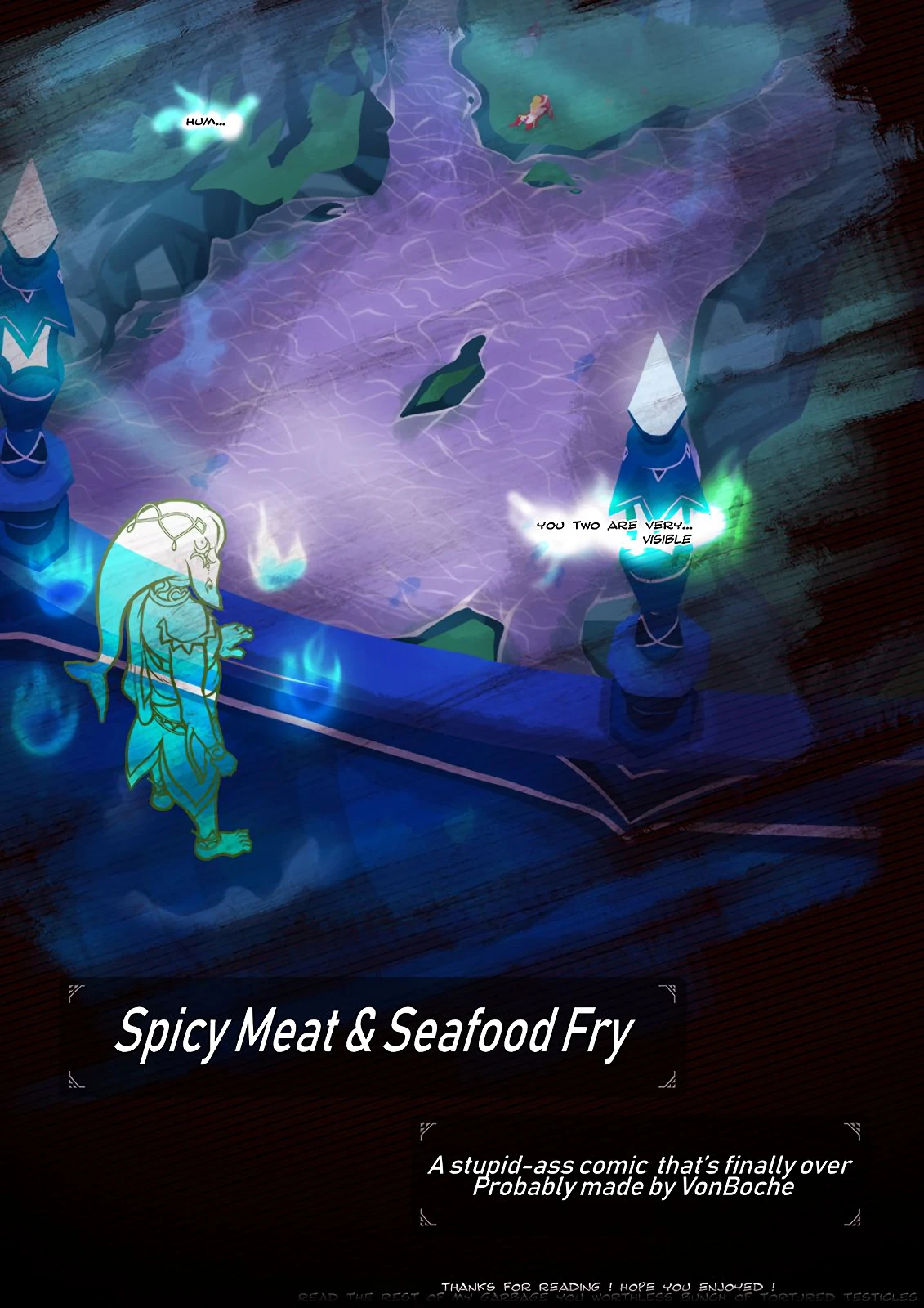 Spicy Meat & Sea Food Fry porn comic picture 64