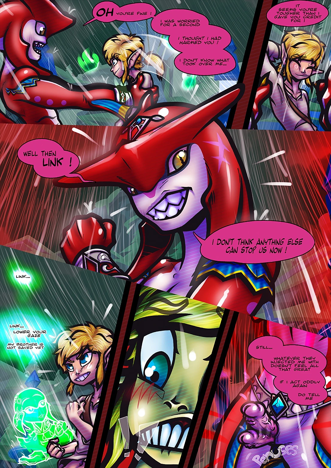 Spicy Meat & Sea Food Fry porn comic picture 7