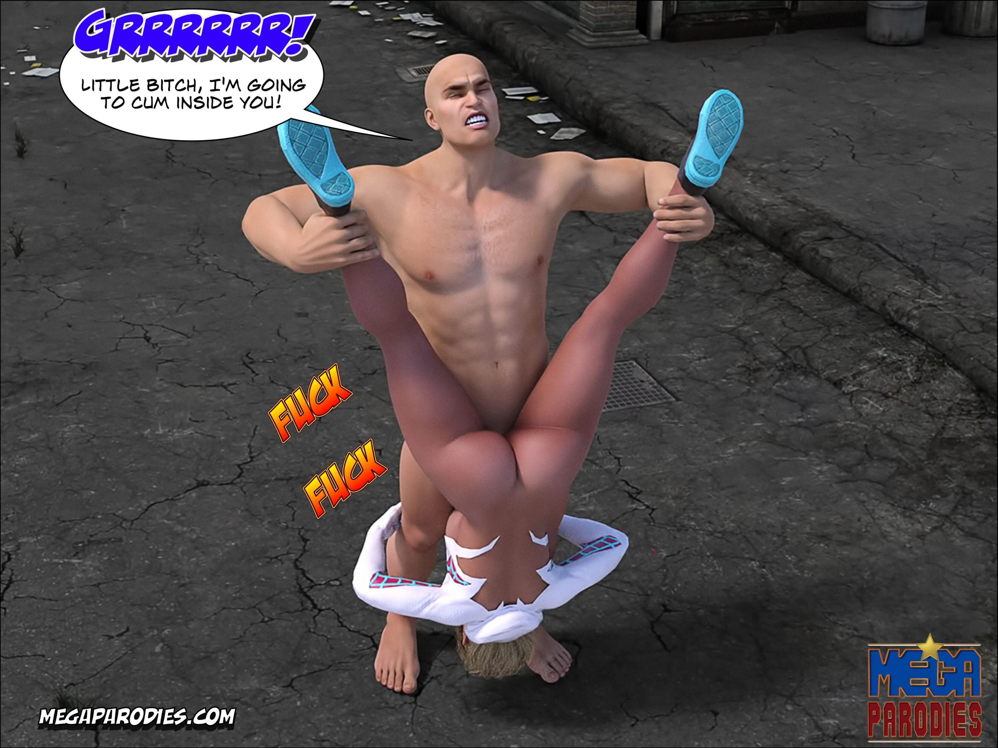 Spider Gwen 3 porn comic picture 25