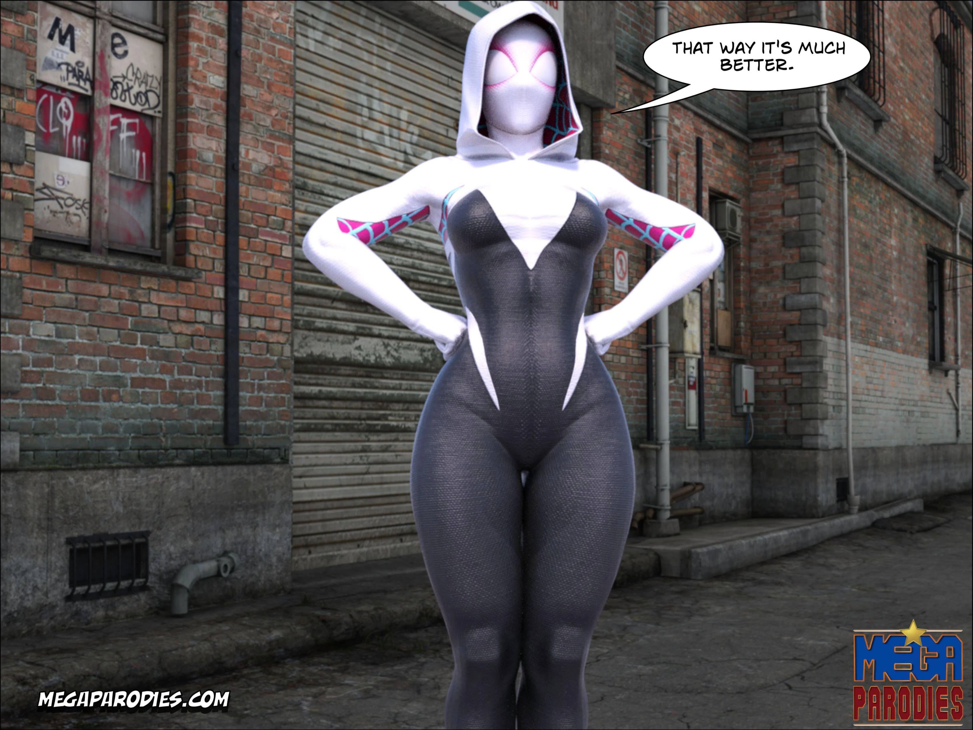 Spider Gwen 3 porn comic picture 41