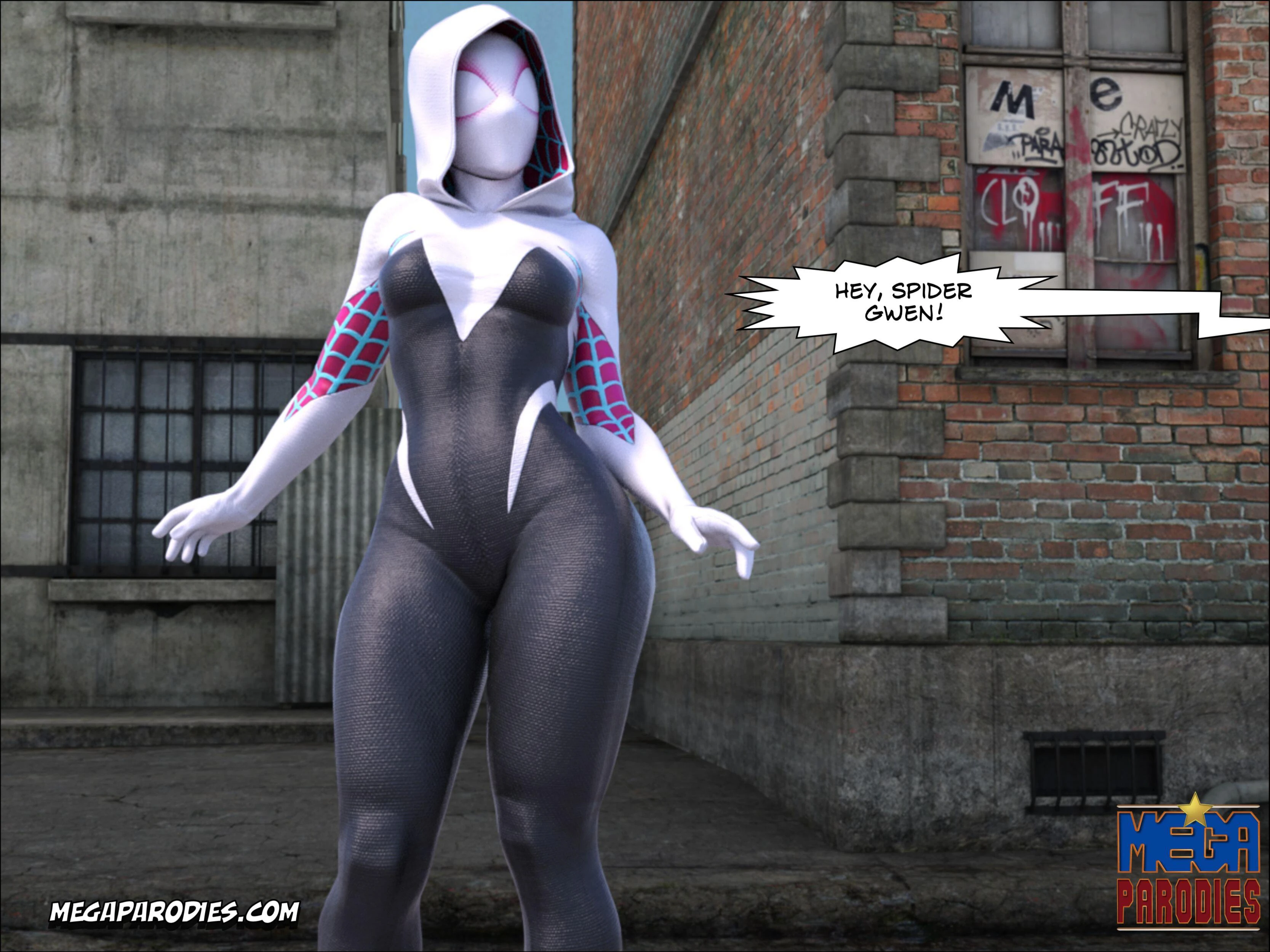 Spider Gwen 3 porn comic picture 42