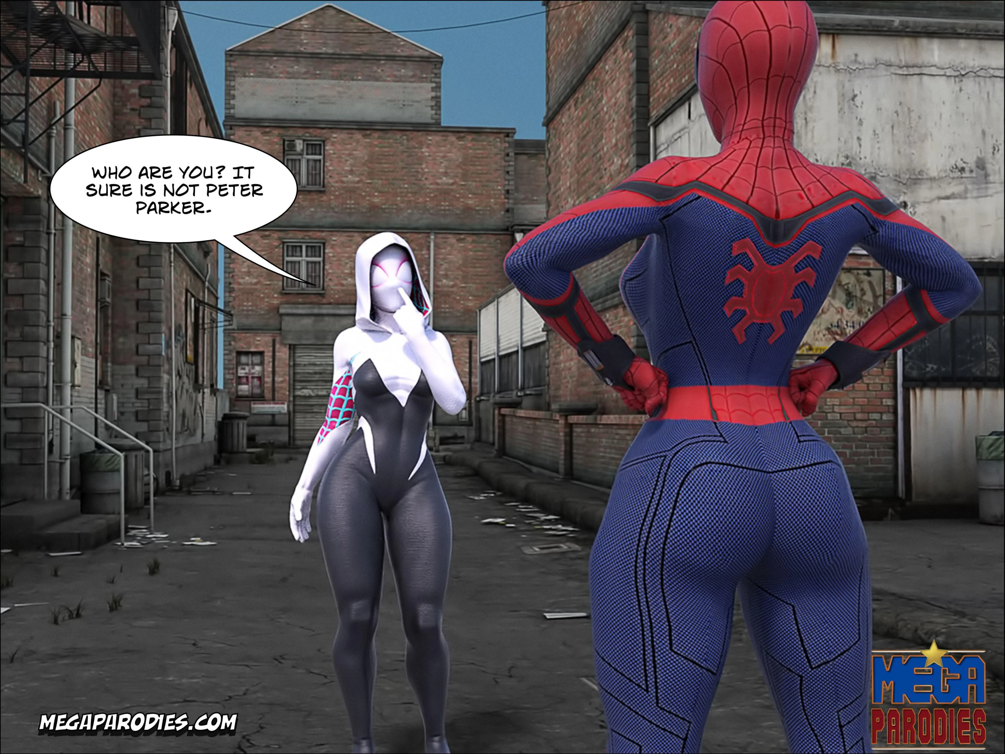 Spider Gwen 3 porn comic picture 44
