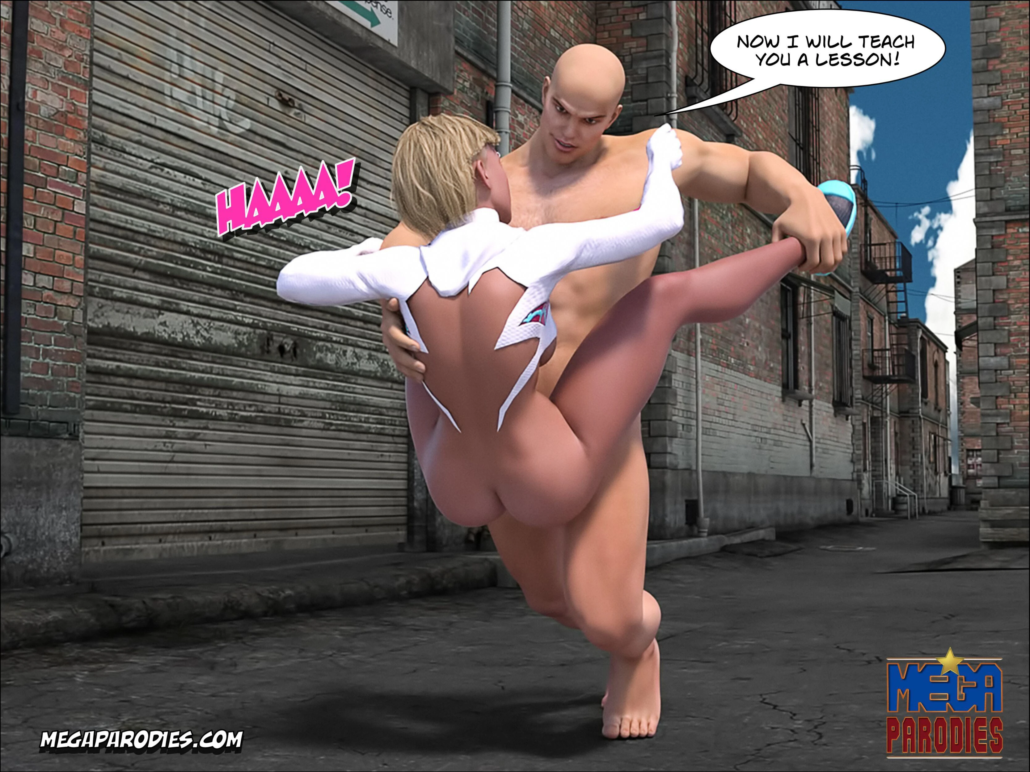 Spider Gwen 3 porn comic picture 5