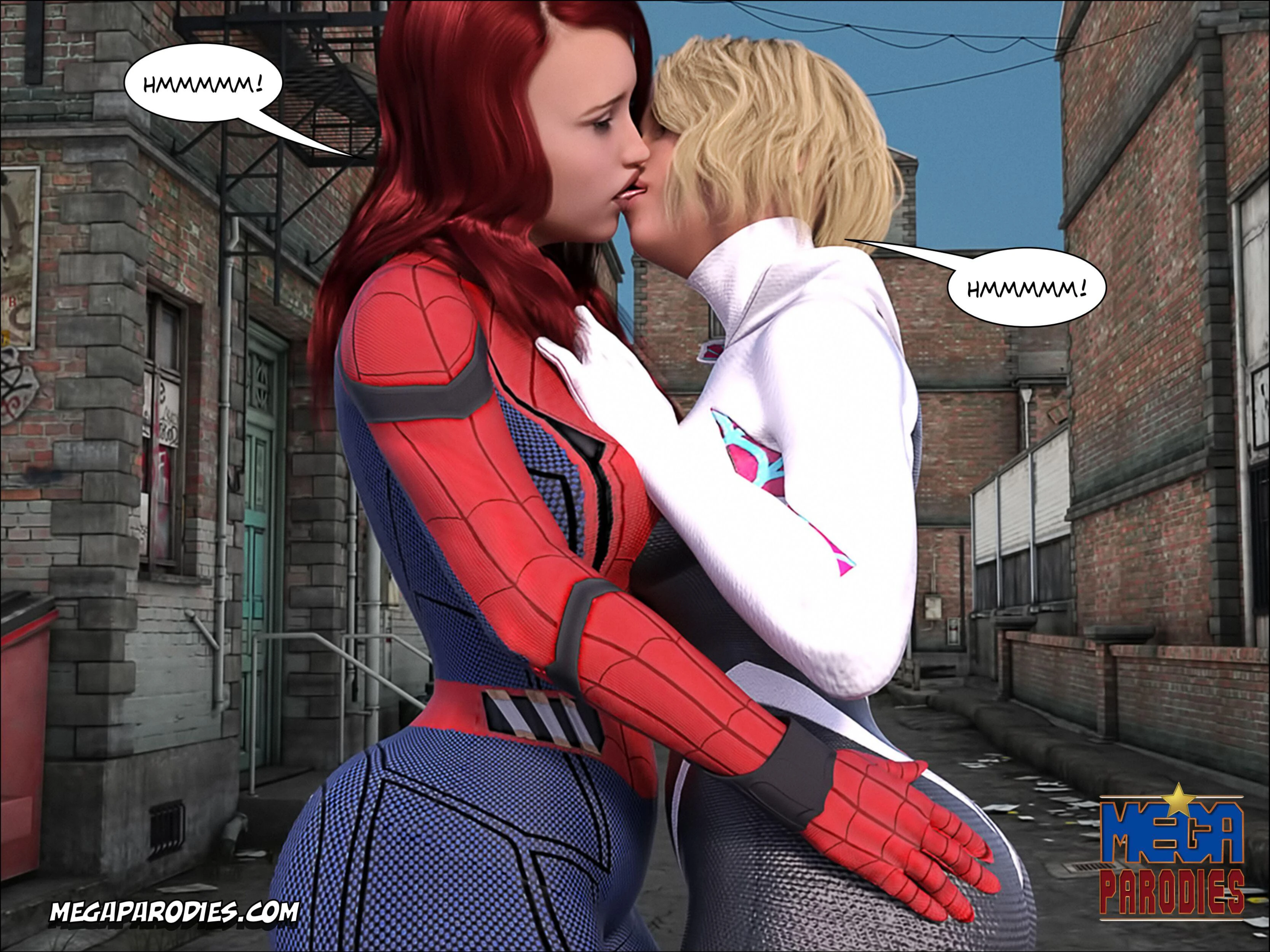 Spider Gwen 3 porn comic picture 52