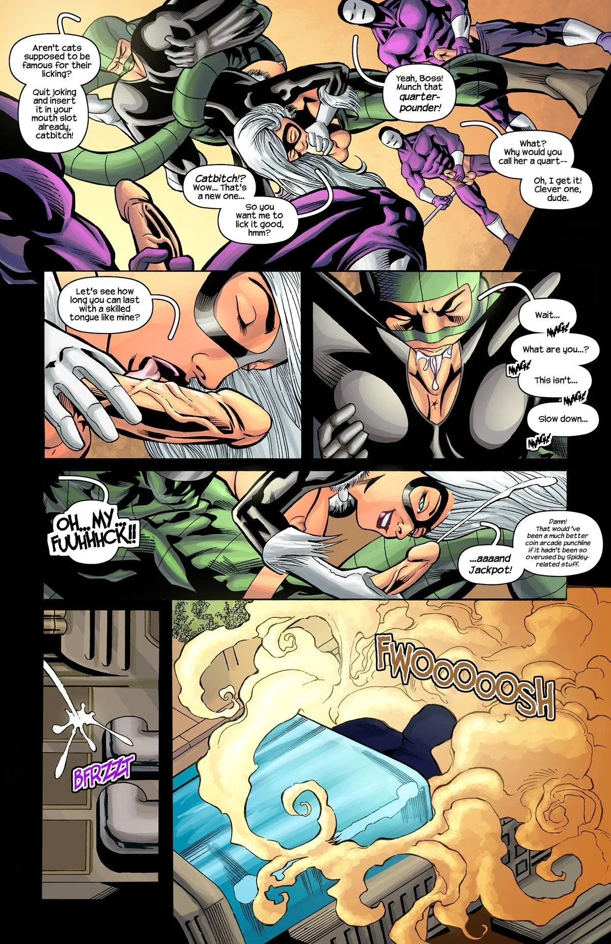 Spider-Man the '91 Arcade Video Game porn comic picture 5