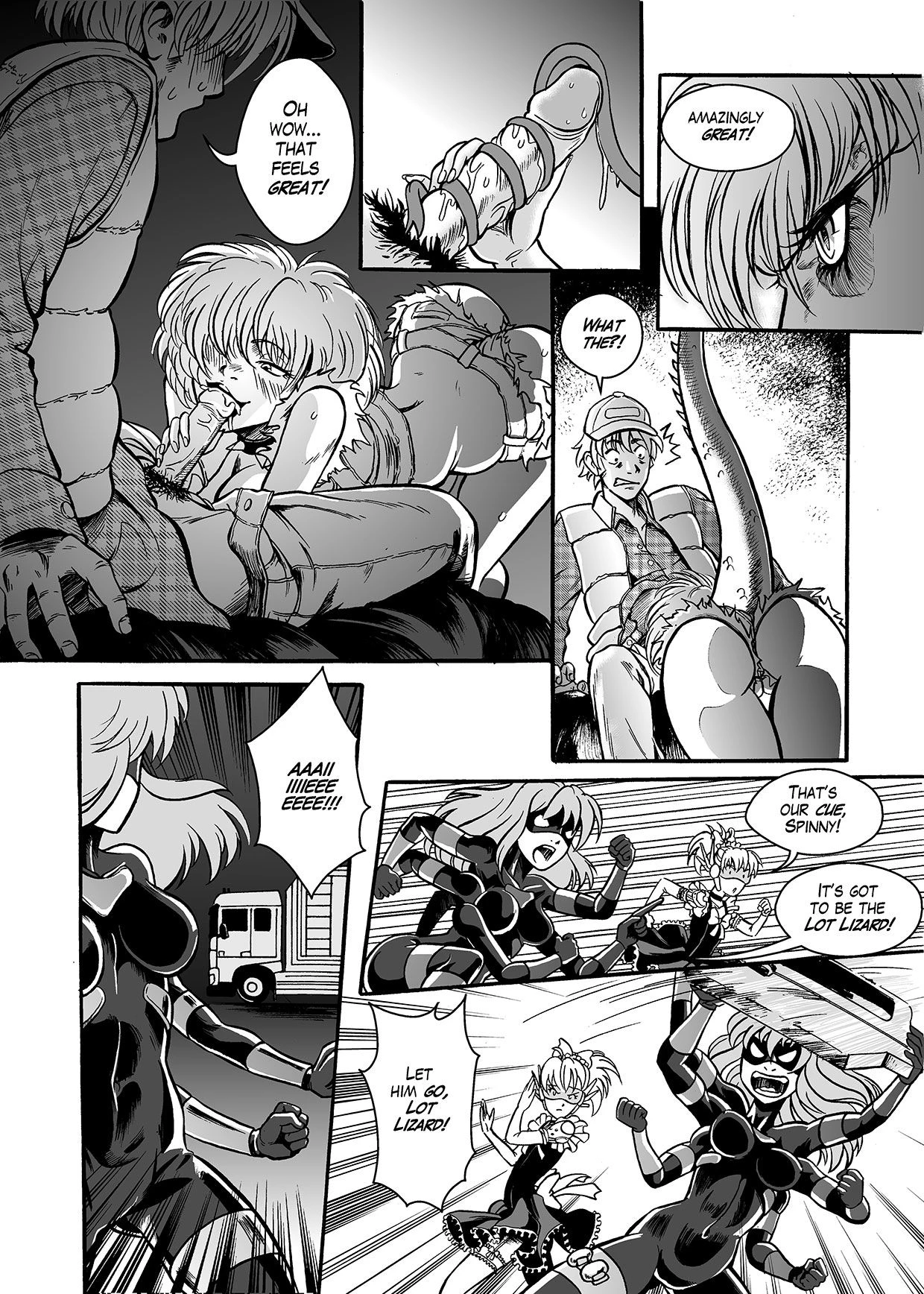 Spinnerette NSFW #2 porn comic picture 2