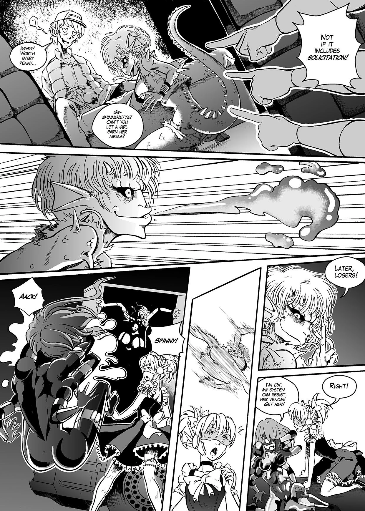Spinnerette NSFW #2 porn comic picture 3