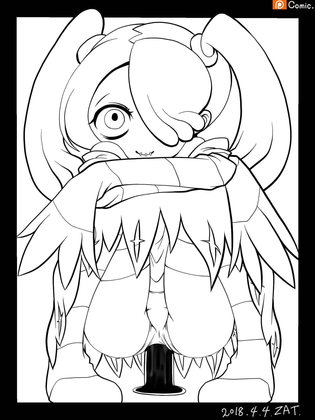 SSM - Skullgirls Squigly Masturbation porn comic picture 12