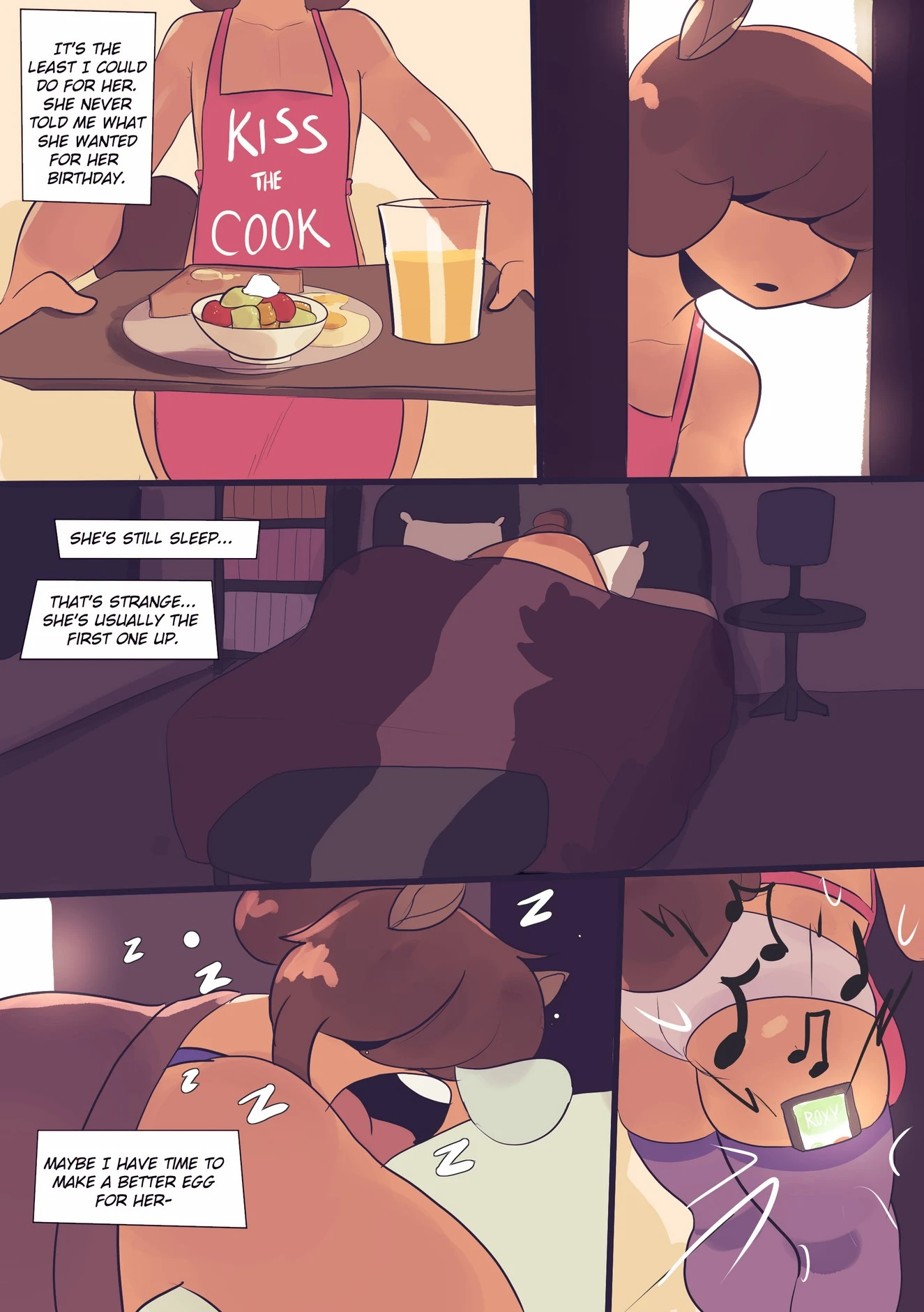 Stacy & Co- Breakfast In Bed porn comic picture 3