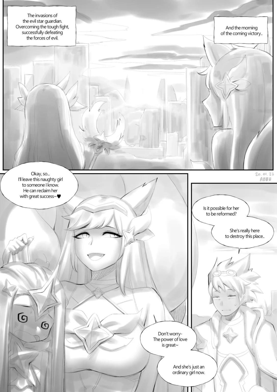 Star Guardian porn comic picture 1