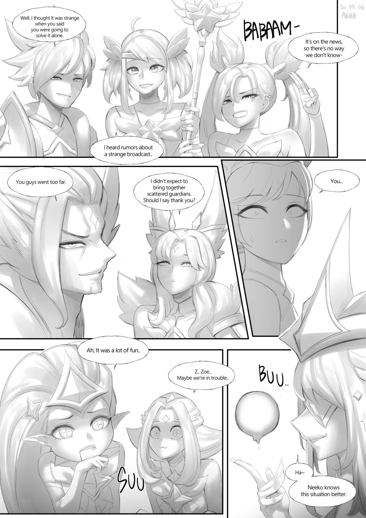 Star Guardian porn comic picture 48