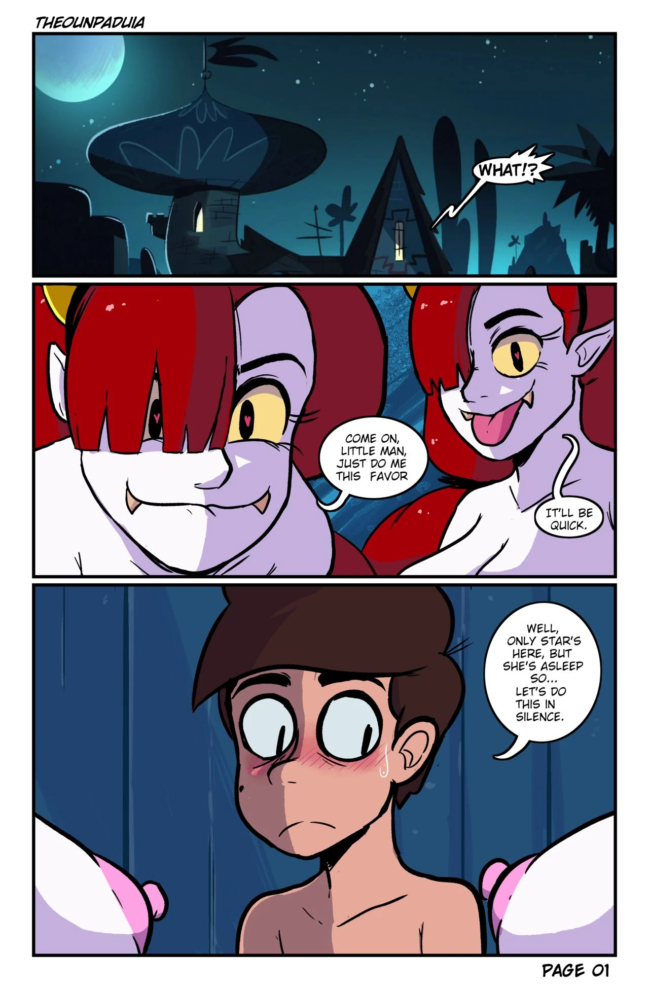Star vs. the Forces of Evil - Double It! porn comic picture 2