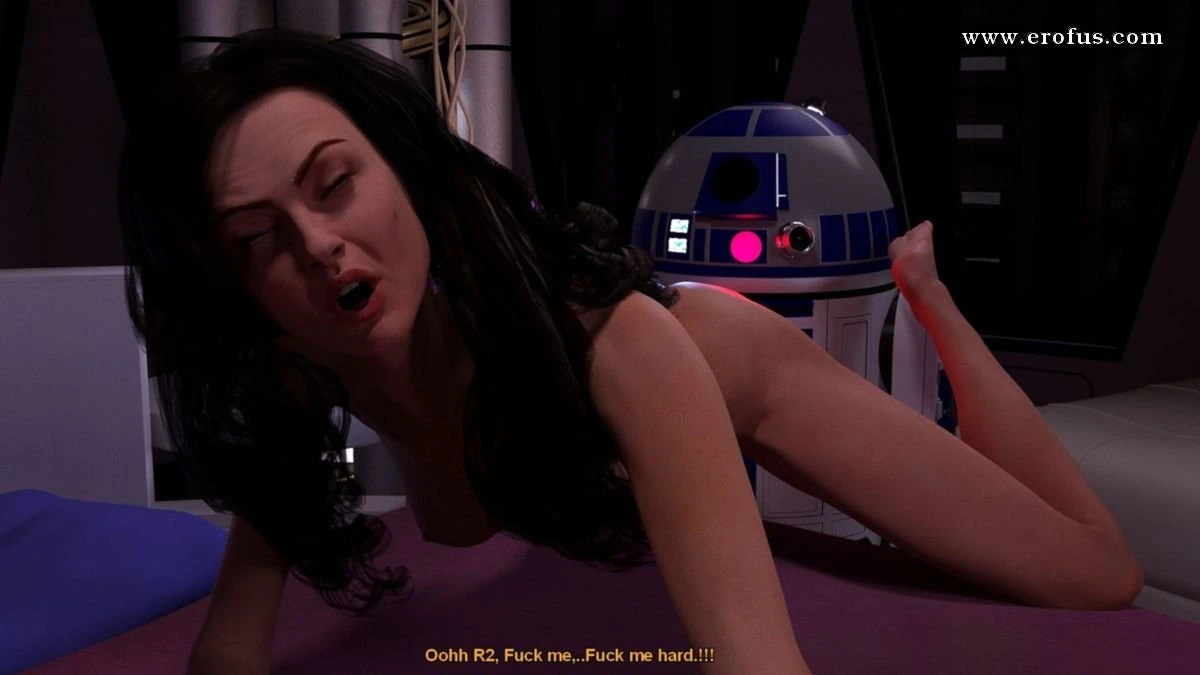 Star Wars---Padme Amidala has sex with R2! porn comic picture 34