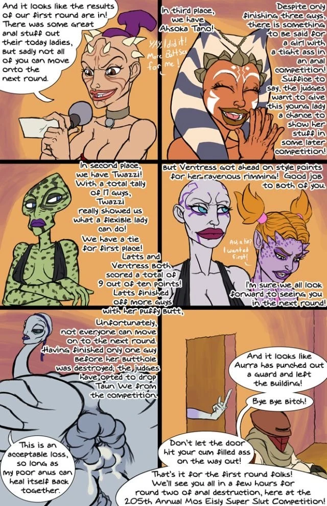 Star Wars Super Slut Competition porn comic picture 10