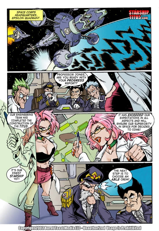 Starship Titus #0 - And Here It Begins porn comic picture 2