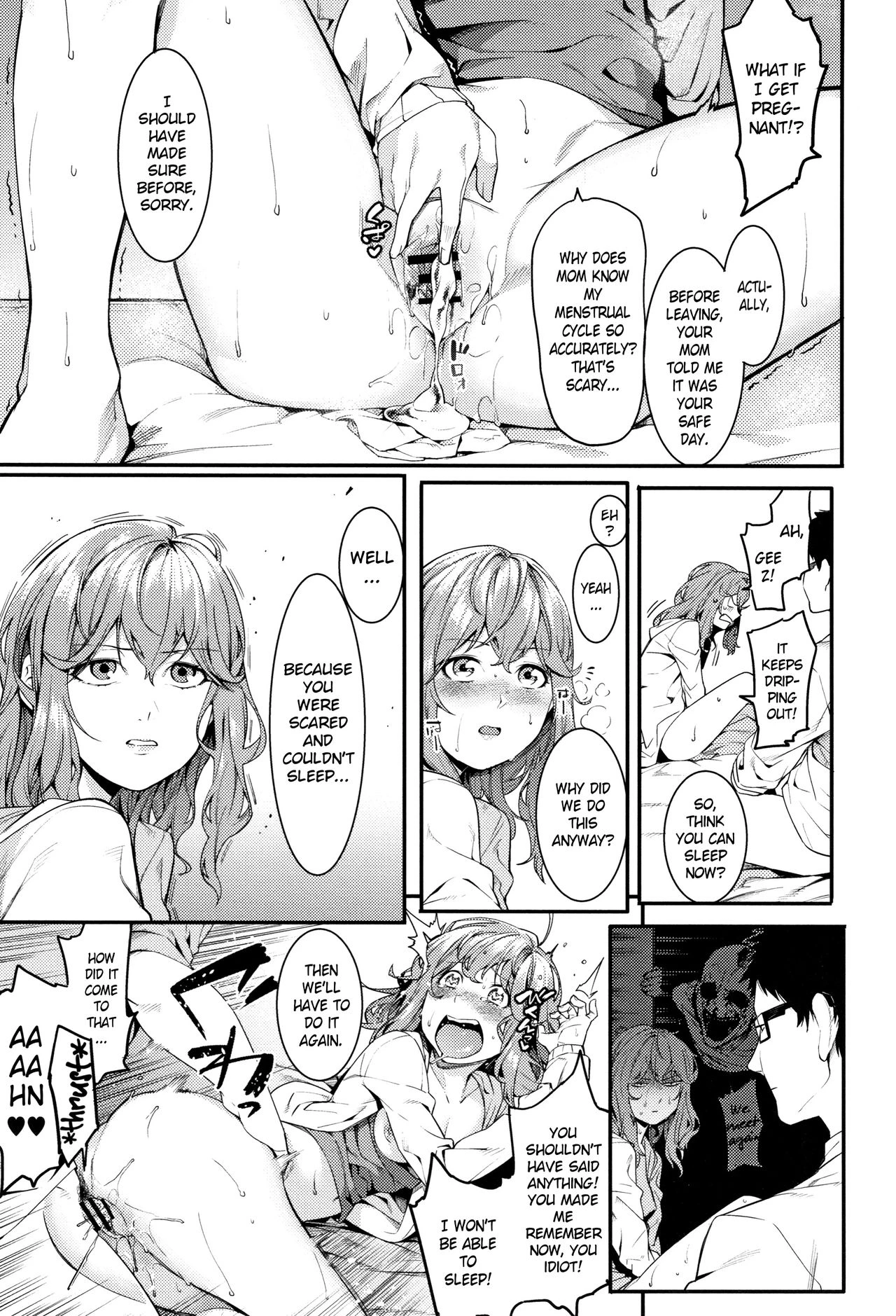 Stay by My Side Just for Tonight | Akaruku Tanoshiku Kimochiyoku porn comic picture 23