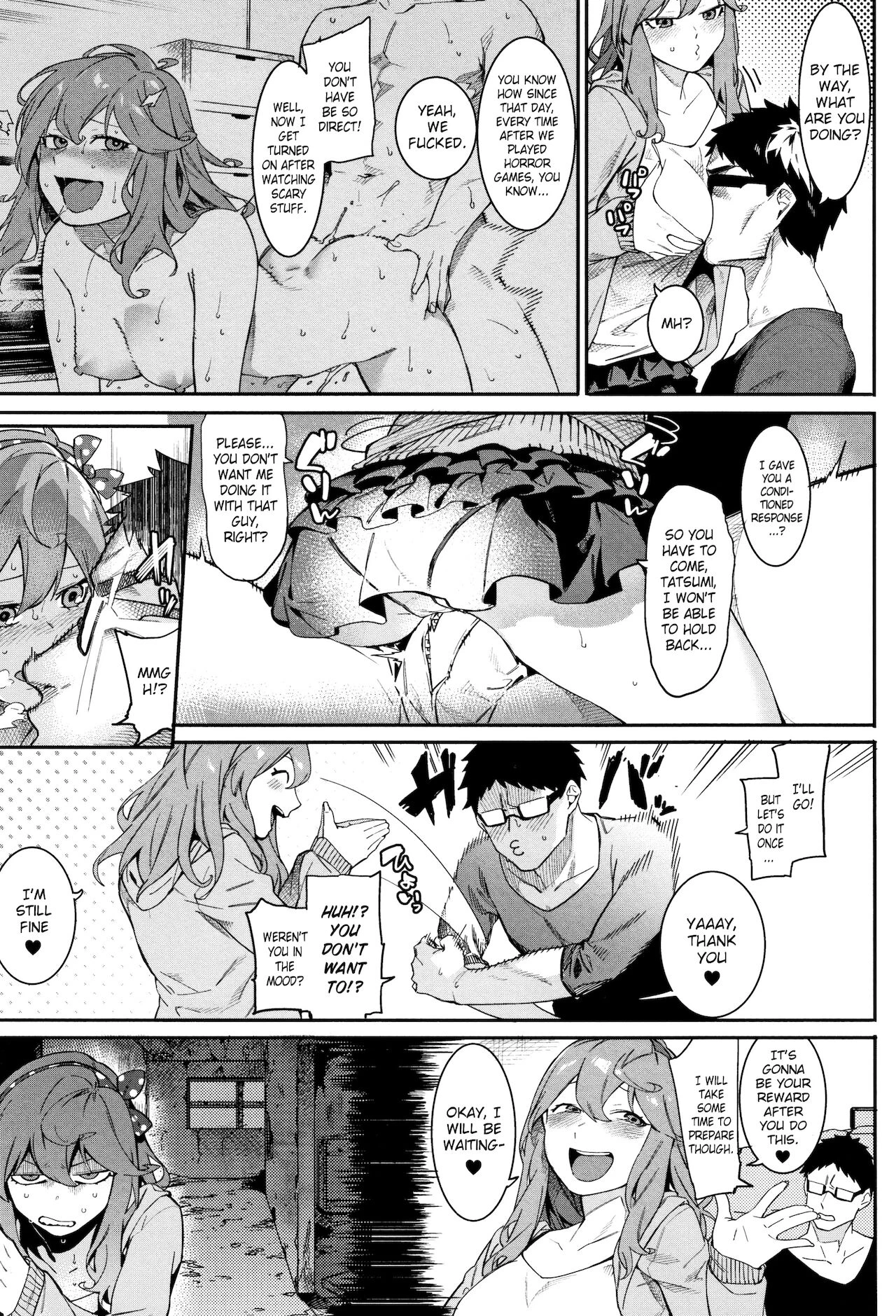Stay by My Side Just for Tonight | Akaruku Tanoshiku Kimochiyoku porn comic picture 33
