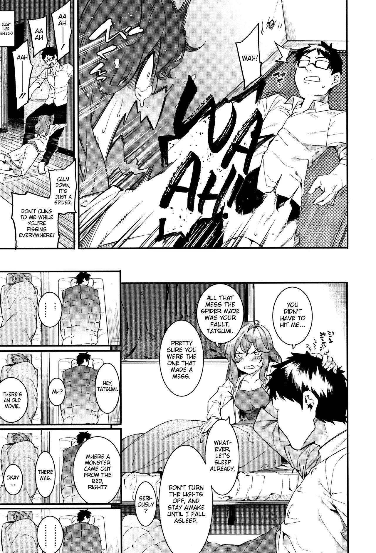 Stay by My Side Just for Tonight | Akaruku Tanoshiku Kimochiyoku porn comic picture 9