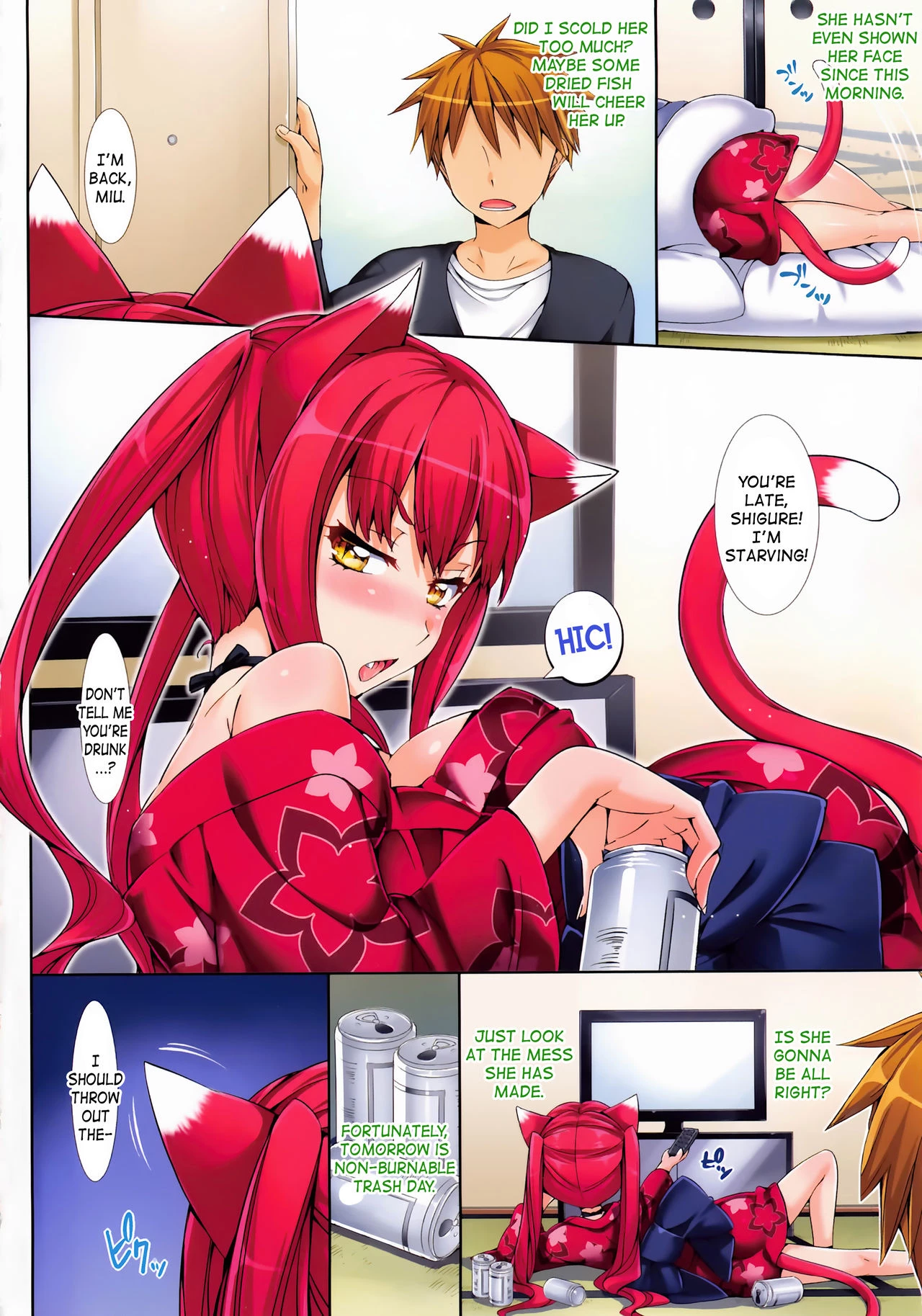 Stay with Miu porn comic picture 2