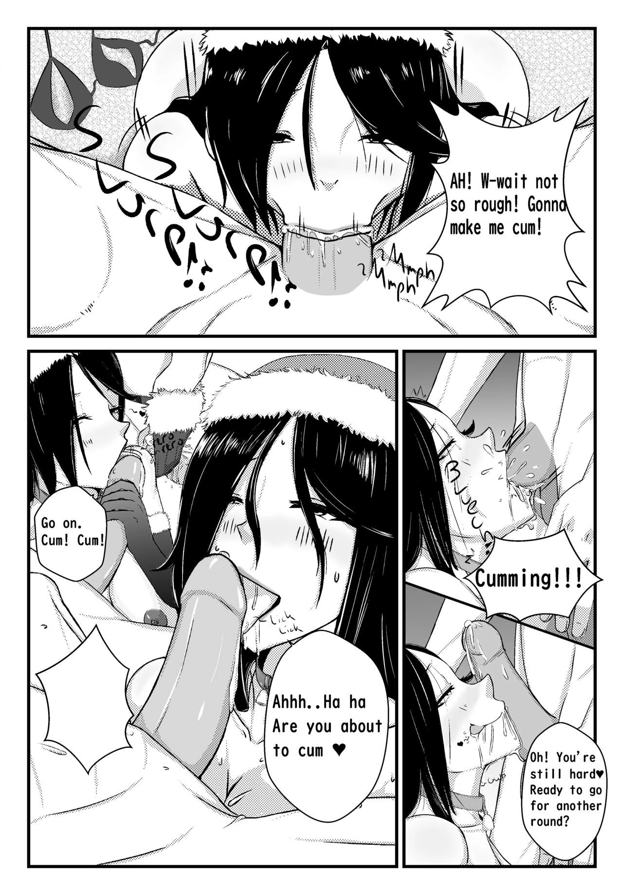 Steamy Christmas Night porn comic picture 4