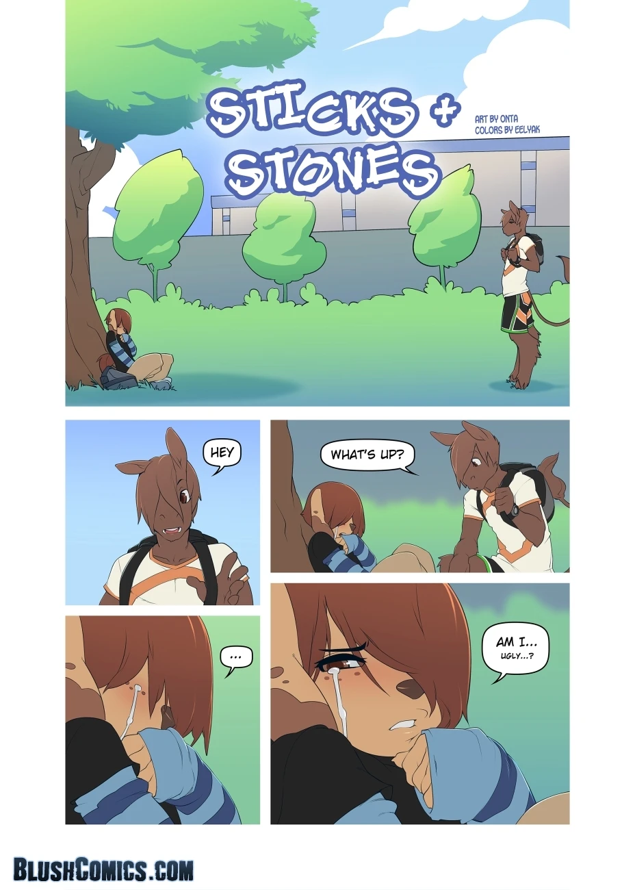 Sticks & Stones porn comic picture 1