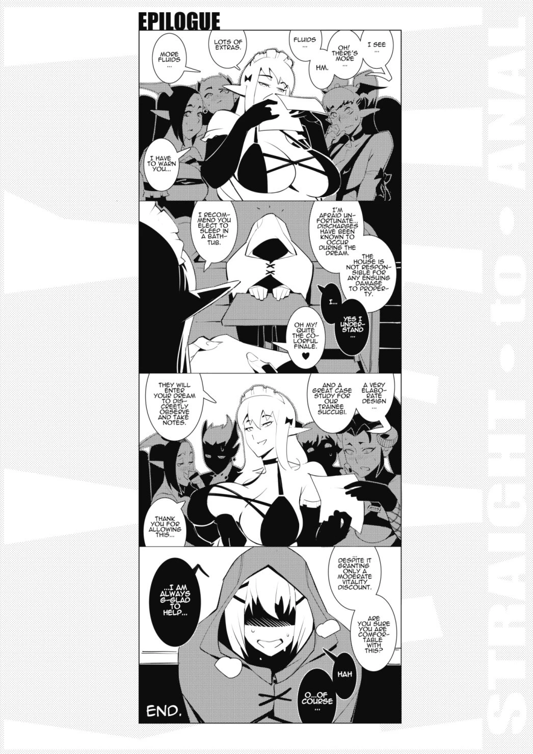 Straight to Anal - Darkness porn comic picture 6