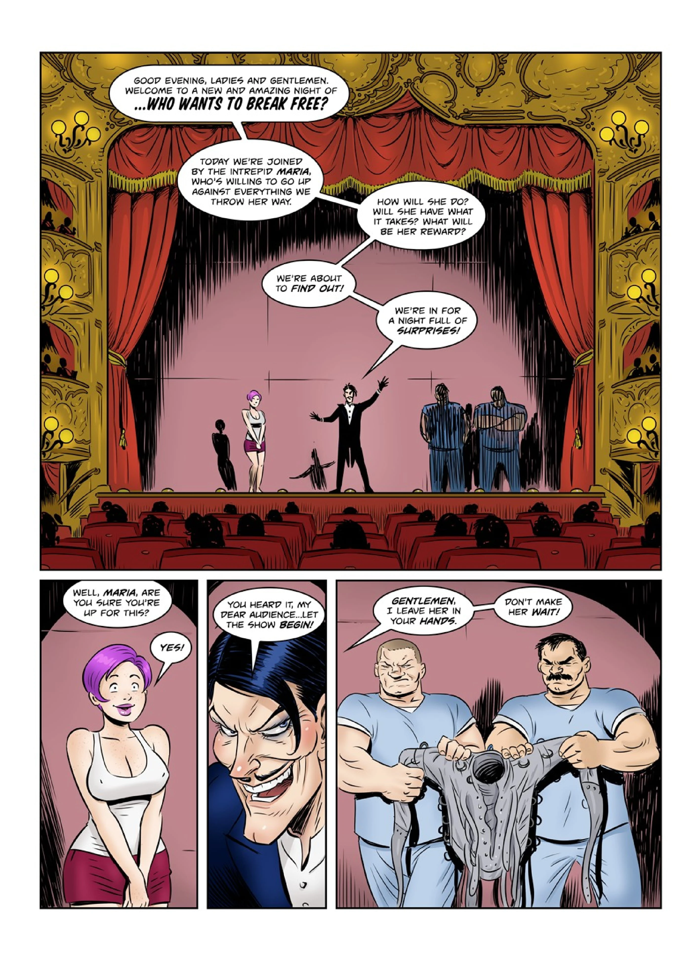 Straightjackets porn comic picture 9