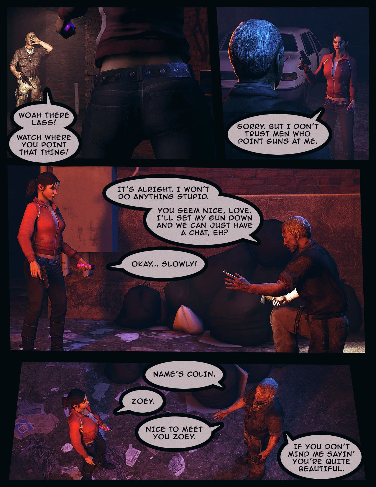 Strangers Together porn comic picture 3
