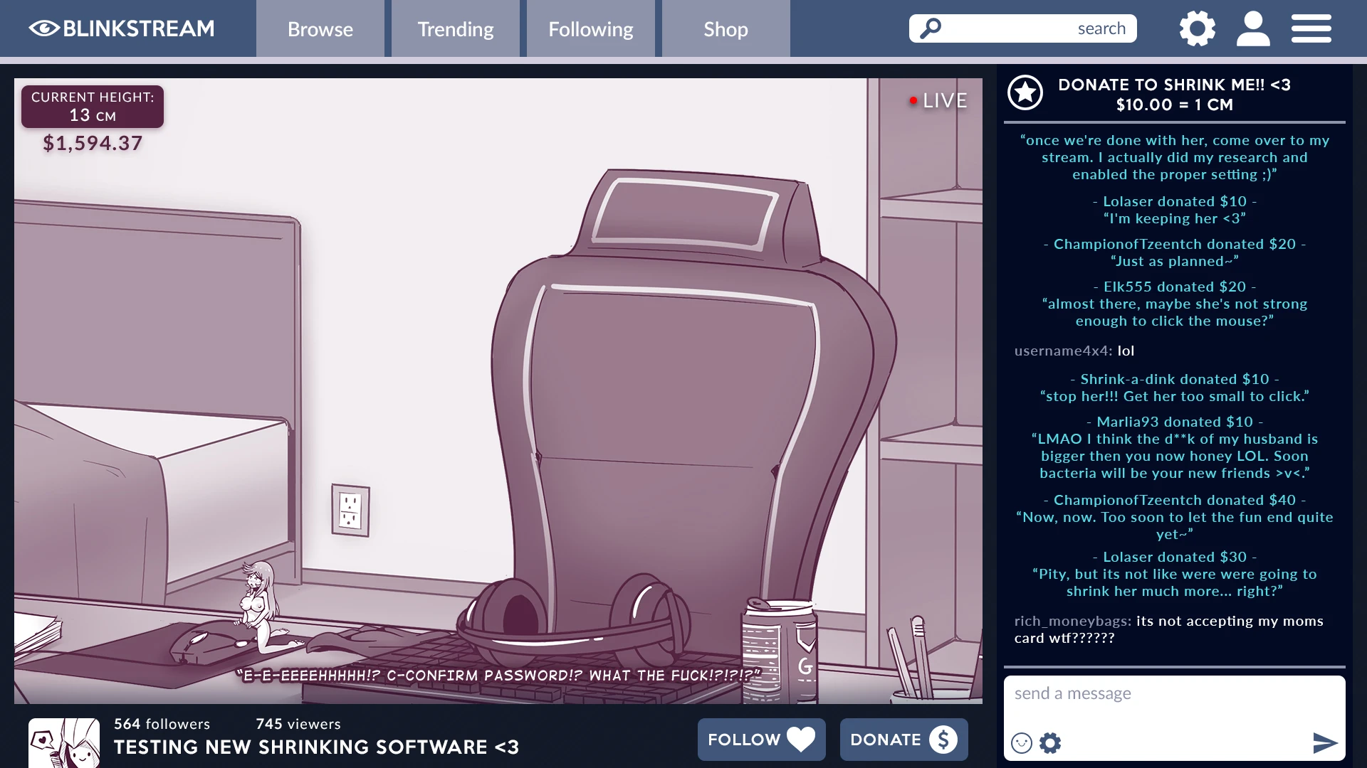 Streamer porn comic picture 15