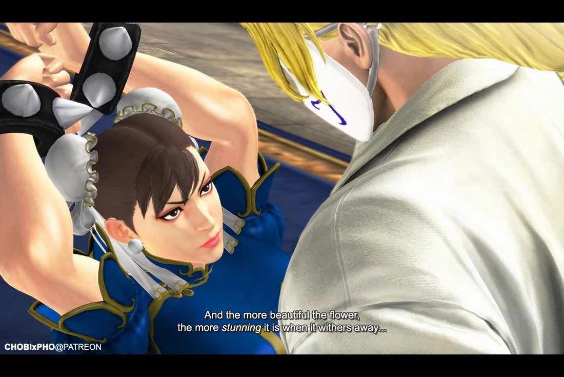 STREET FIGHTER / THE BLOOD-STAINED ROSE porn comic picture 8