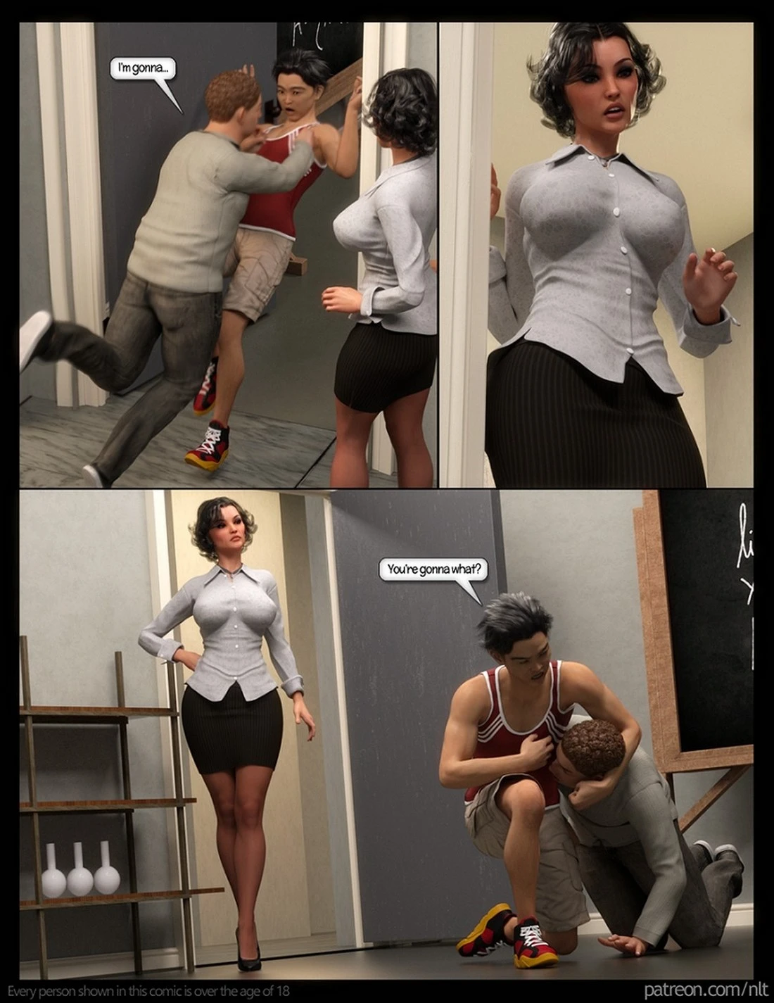 Stuck With Simon porn comic picture 12