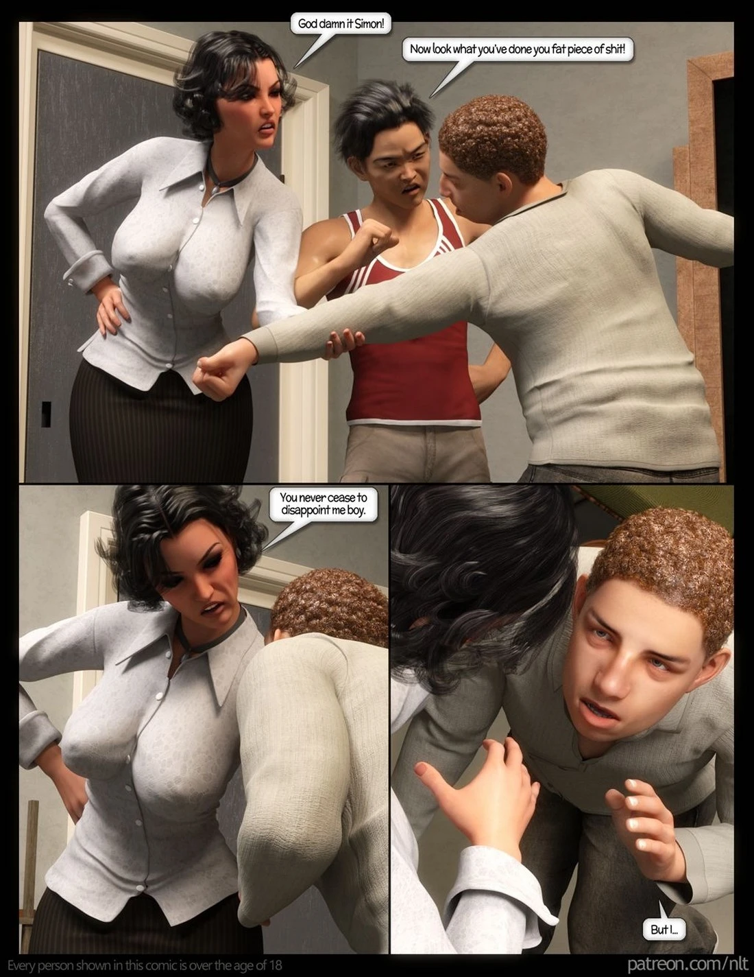 Stuck With Simon porn comic picture 14