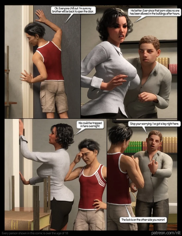 Stuck With Simon porn comic picture 15