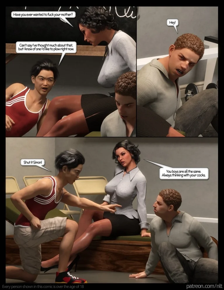 Stuck With Simon porn comic picture 17