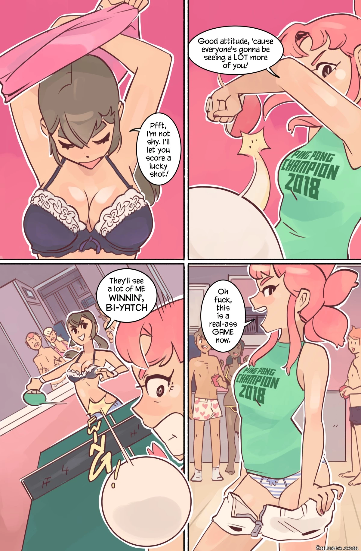 Study Break Part 1 & 2 porn comic picture 8