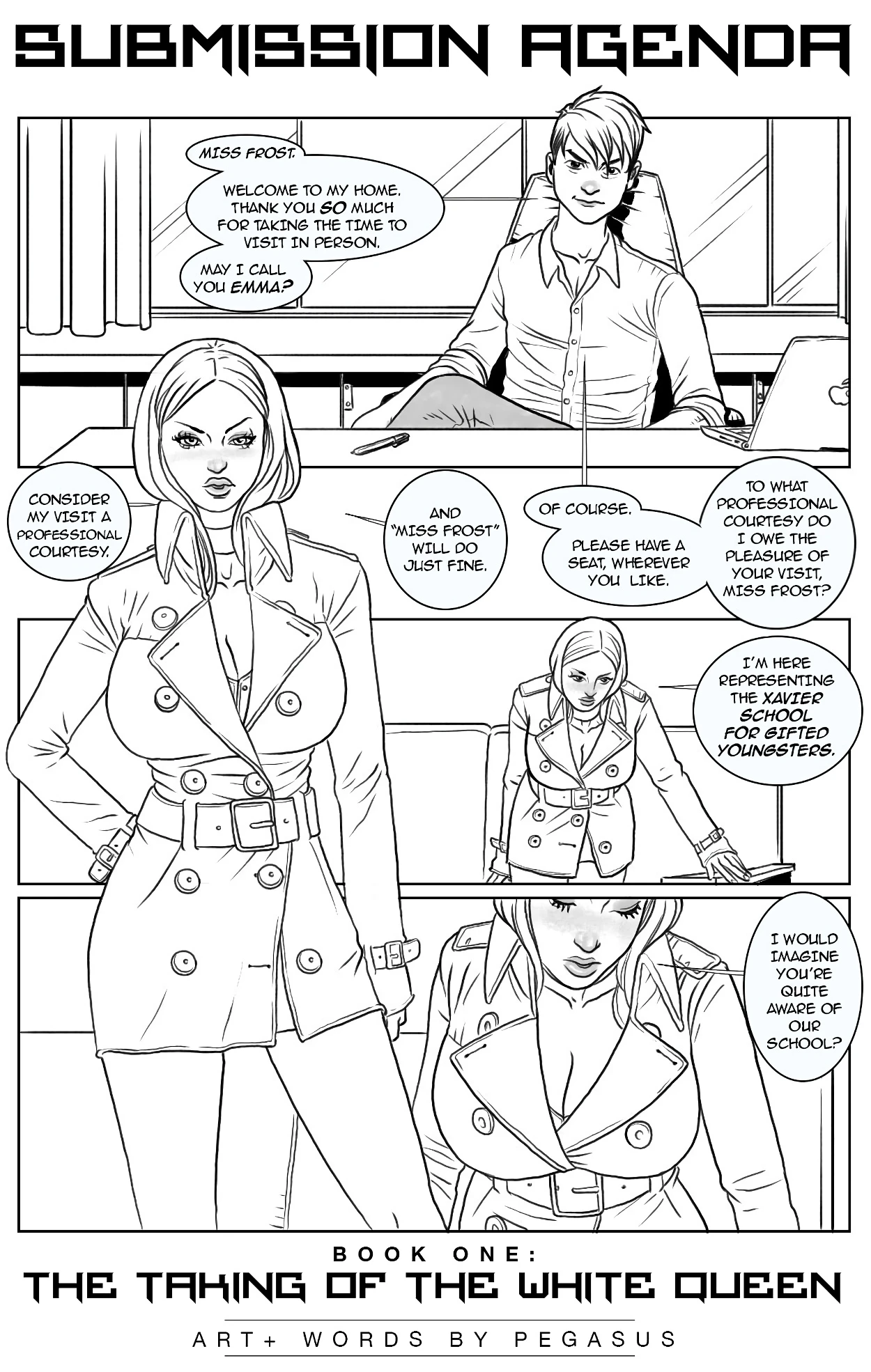 Submission Agenda 01: Emma Frost porn comic picture 2