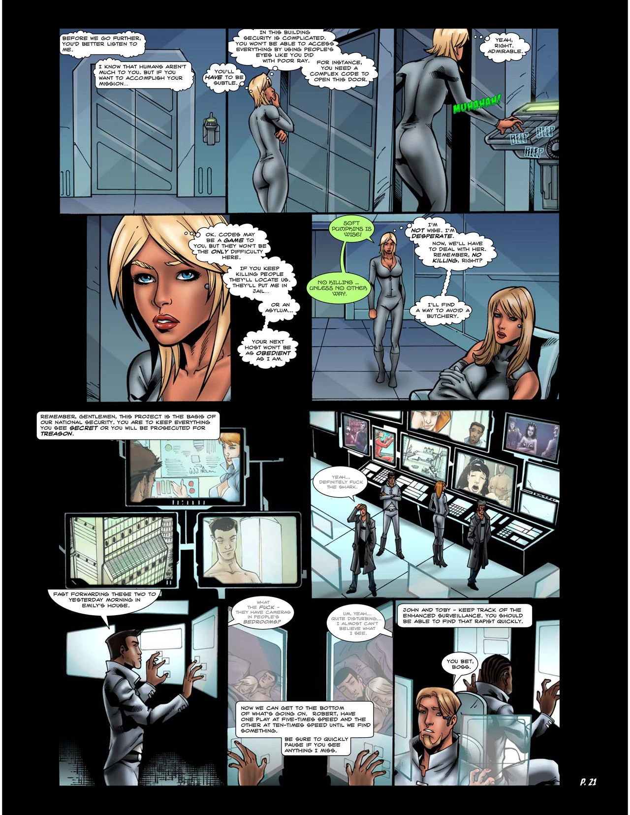 SUBTERFUGE porn comic picture 23