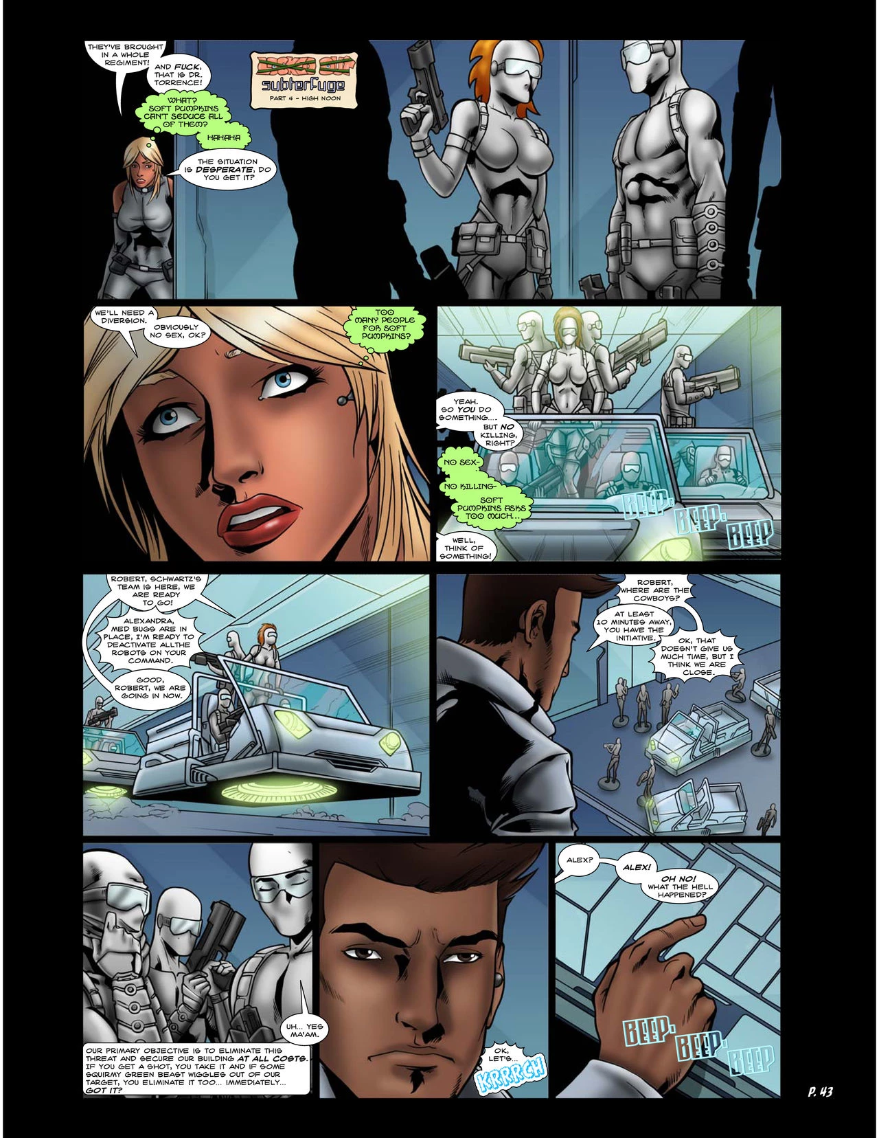 SUBTERFUGE porn comic picture 45