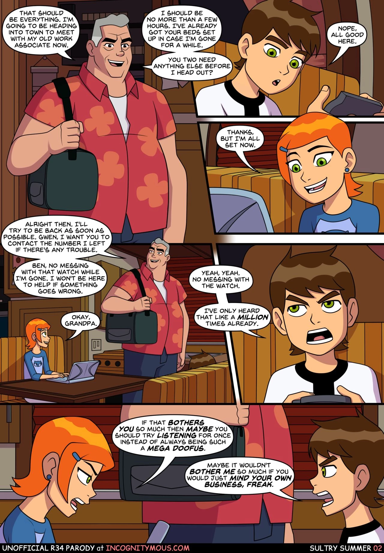 Sultry Summer 1.1 porn comic picture 3