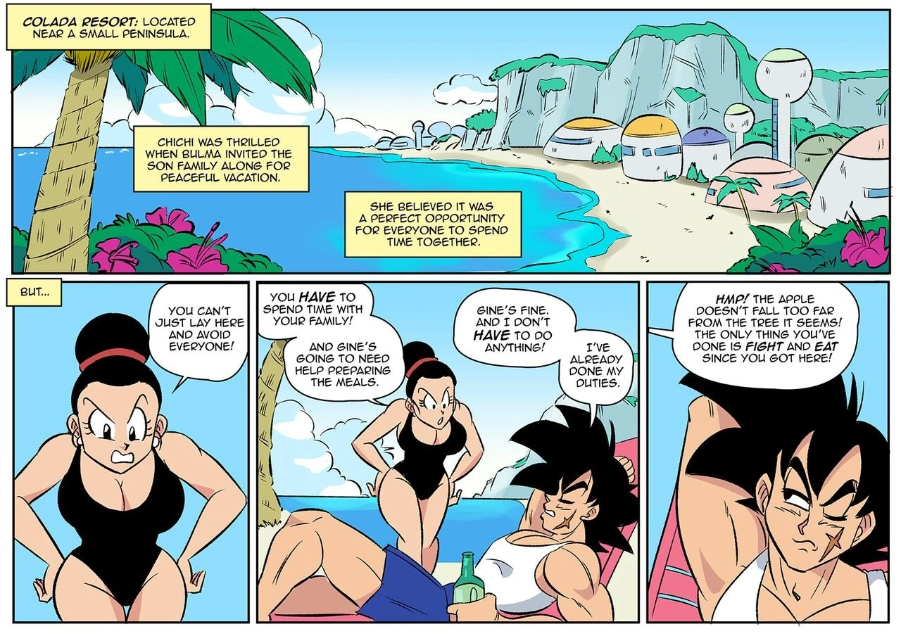 Summer Paradise 2 porn comic picture 2