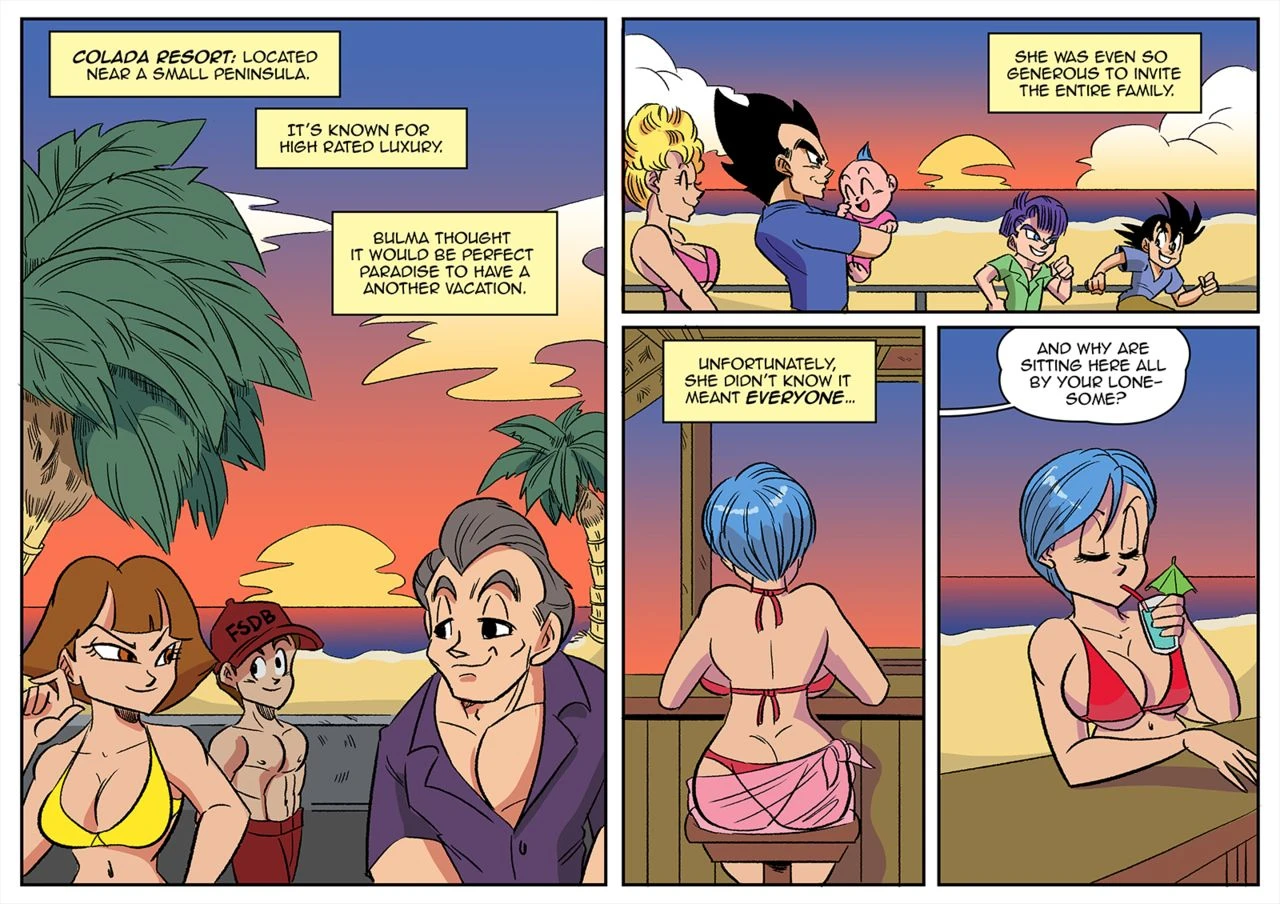 Summer Paradise: King of the Isle porn comic picture 2