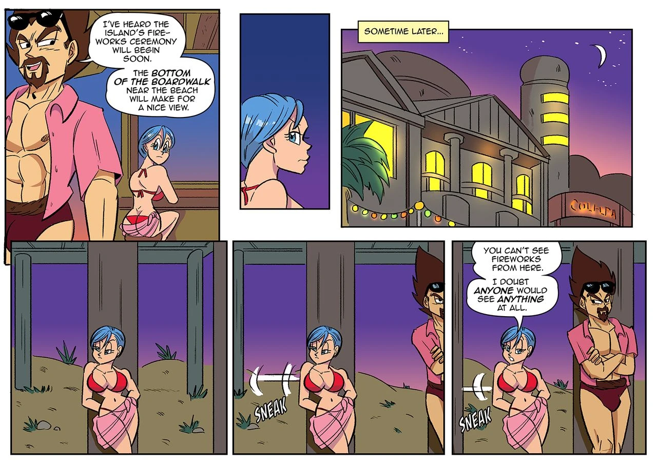Summer Paradise: King of the Isle porn comic picture 4