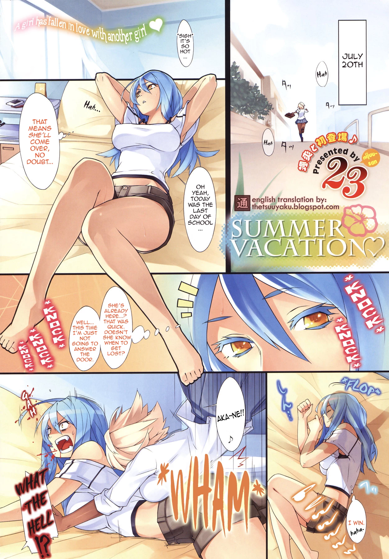 Summer Vacation porn comic picture 1