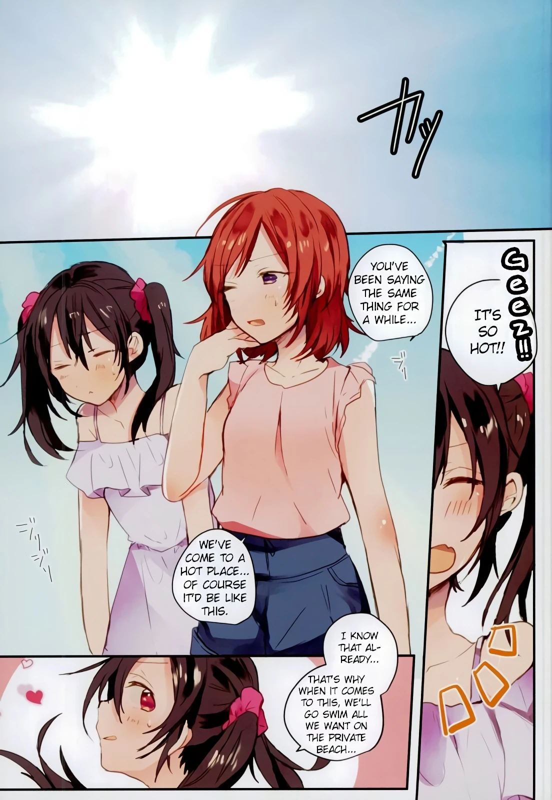 Summer x Day to porn comic picture 2