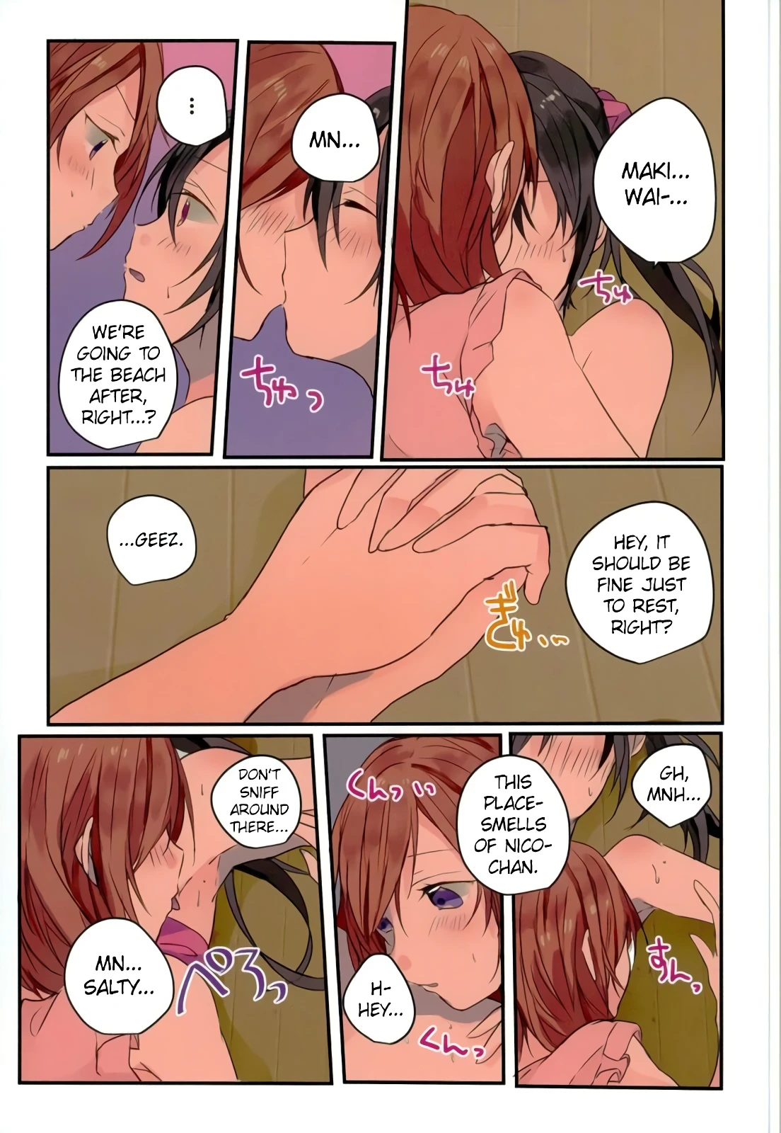 Summer x Day to porn comic picture 8