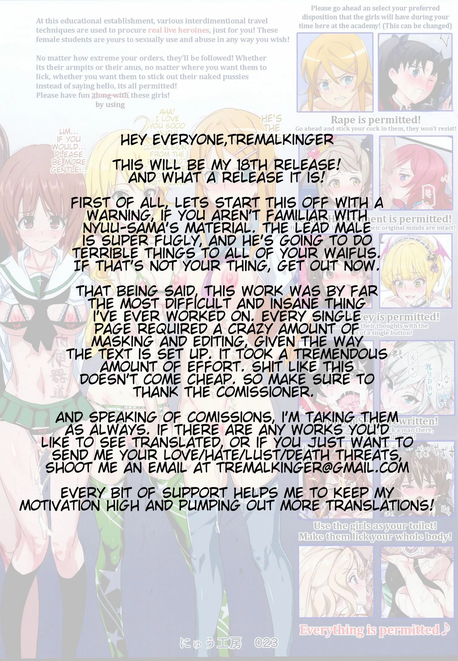 Summon You! Interdimensional Sex Service Academy porn comic picture 2