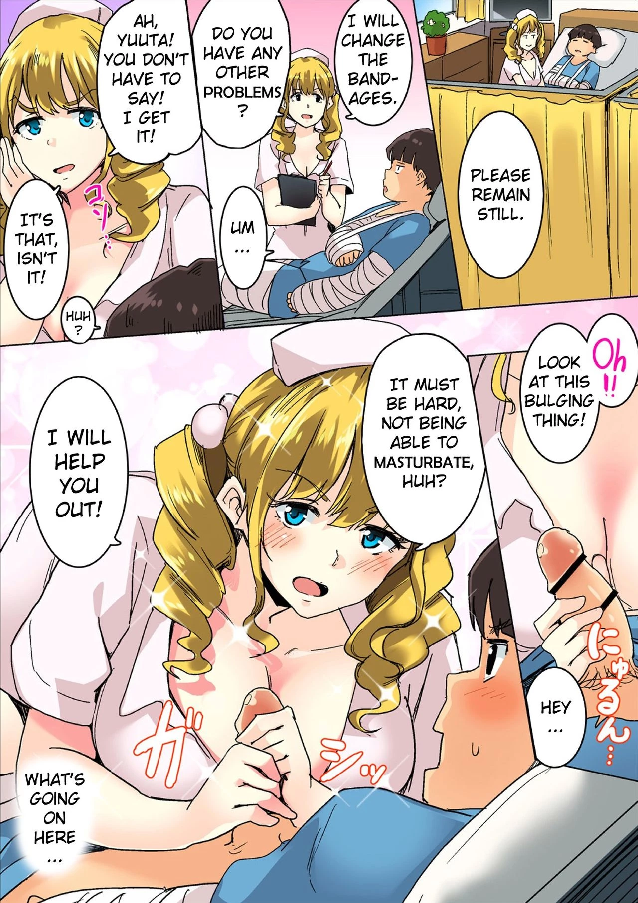 Sundome Nurse no Monzetsu Chiryou! Kore wa Sex de wa Naku, Ochuusha desu porn comic picture 51